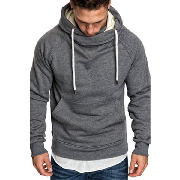 men embroidery splicing hoodies fashion trend teenager long sleeve solid color hooded designer male winter fleece pullover hoodie, Black
men embroidery splicing hoodies fashion trend teenager long sleeve solid color hooded designer male winter fleece pullover hoodie, Black