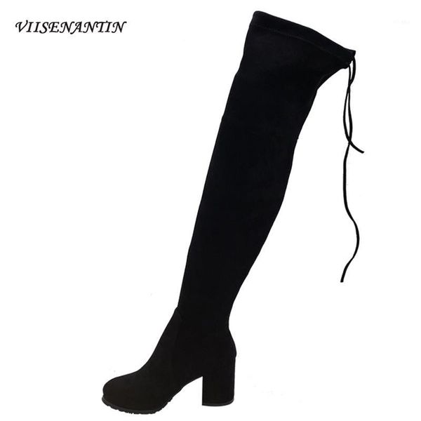 boots over-the-knee flat sole autumn and winter thick heel all-match height increase stovepipe stretch flock slip-on shoes women1, Black
boots over-the-knee flat sole autumn and winter thick heel all-match height increase stovepipe stretch flock slip-on shoes women1, Black