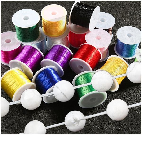 10meter/roll 0.8mm stretch elastic beading wire string thread crystal beadwork cord for jewelry making diy bracelet acc qylexh
10meter/roll 0.8mm stretch elastic beading wire string thread crystal beadwork cord for jewelry making diy bracelet acc qylexh