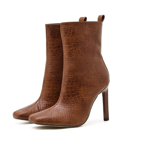 women ankle boots zip pointed toe footwear 10.5cm high heels female boots party shoes women new winter, Black
women ankle boots zip pointed toe footwear 10.5cm high heels female boots party shoes women new winter, Black