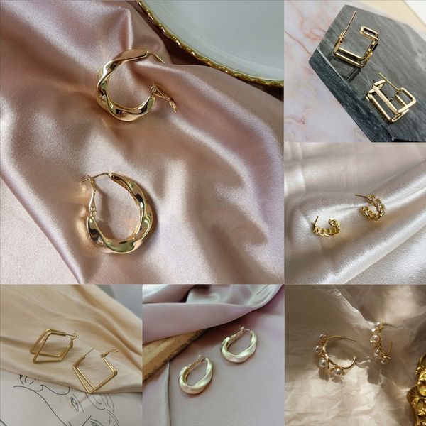 ekb luxury designer ear drop designer earring jewelry korean earrings women styleset zirconia fashion vintage small, Golden
ekb luxury designer ear drop designer earring jewelry korean earrings women styleset zirconia fashion vintage small, Golden