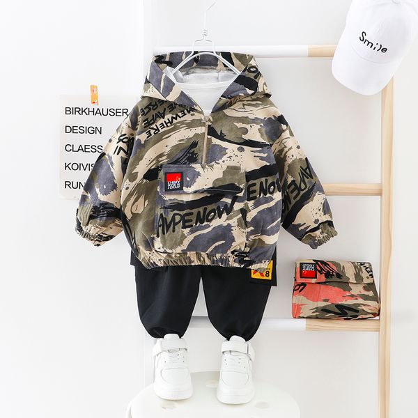 kids boy clothes camouflage baby suit hooded camo + pants sport children kids outwear baby gifts for newborn boys green lj200916, White
kids boy clothes camouflage baby suit hooded camo + pants sport children kids outwear baby gifts for newborn boys green lj200916, White