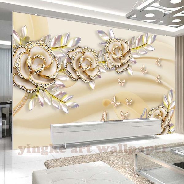 custom mural wallpaper european style 3d stereoscopic gold rose leaf fashion glitter wallpaper1
custom mural wallpaper european style 3d stereoscopic gold rose leaf fashion glitter wallpaper1