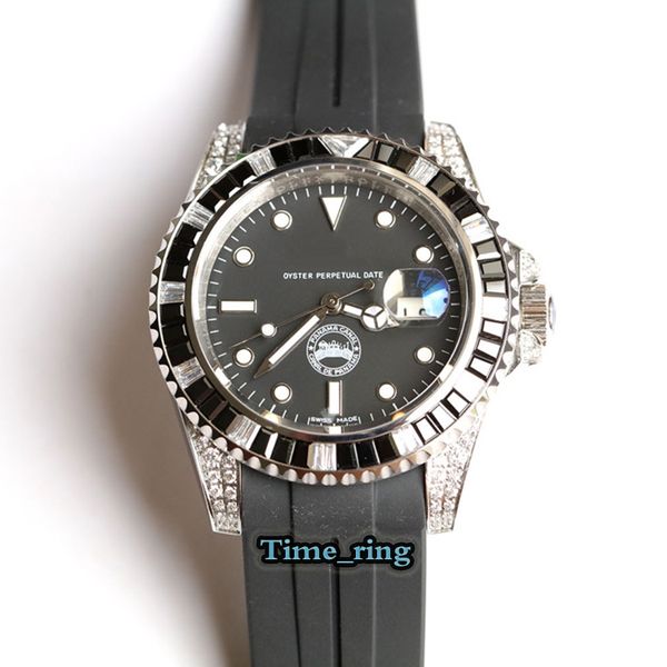 edition 116610ln-97200 black date dial silver diamond bezel japan miyota automatic movement mens watch black rubber strap sport watches, Slivery;brown
edition 116610ln-97200 black date dial silver diamond bezel japan miyota automatic movement mens watch black rubber strap sport watches, Slivery;brown