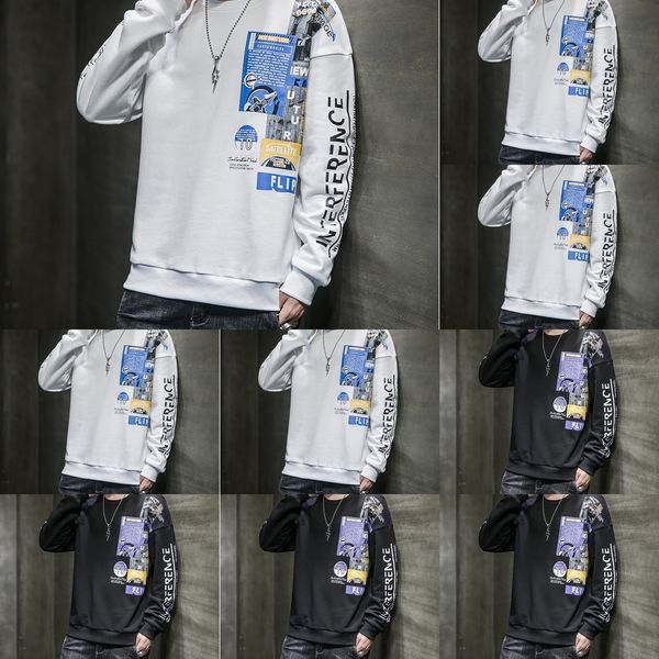 zxdja new printed of in autumn and sweater fashion 2020 men's winter style long sleeve round neck sweater for men's fashion qrias, Black
zxdja new printed of in autumn and sweater fashion 2020 men's winter style long sleeve round neck sweater for men's fashion qrias, Black