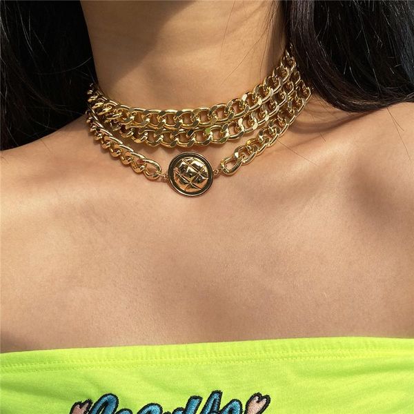luokey cuban link chain choker necklace punk chunky collar statement hip hop thick chain necklace for women chocker jewelry 2020, Golden;silver
luokey cuban link chain choker necklace punk chunky collar statement hip hop thick chain necklace for women chocker jewelry 2020, Golden;silver