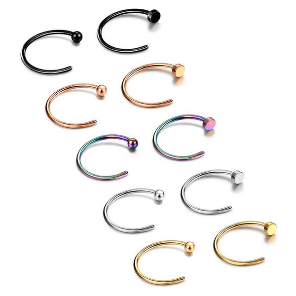 european and american fashion stainless steel c- type nose ring nose nail c rod lip nail curved rod human puncture stainless steel jewelry, Golden;silver
european and american fashion stainless steel c- type nose ring nose nail c rod lip nail curved rod human puncture stainless steel jewelry, Golden;silver