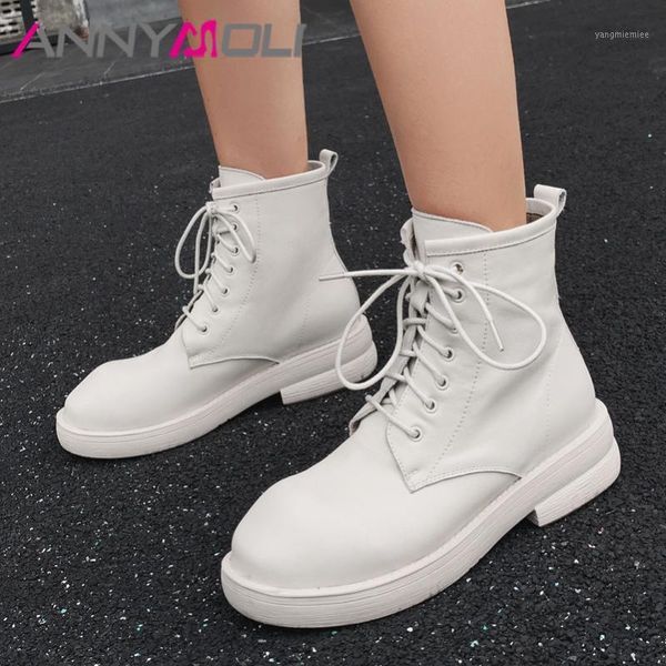 annymoli motorcycle boots women shoes genuine leather platform mid heel ankle boots lace up thick heels short boot autumn winter1, Black
annymoli motorcycle boots women shoes genuine leather platform mid heel ankle boots lace up thick heels short boot autumn winter1, Black
