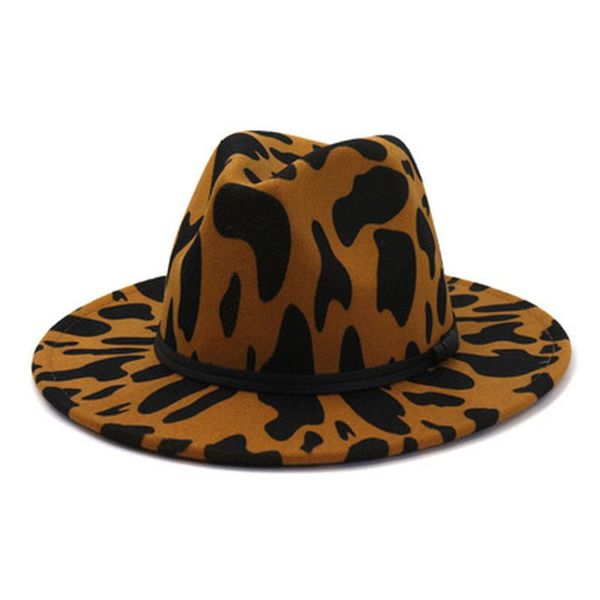 felted women hats print cow belt band fedora hats casual luxury outdoor formal black white jazz caps panama winter fedora, Blue;gray
felted women hats print cow belt band fedora hats casual luxury outdoor formal black white jazz caps panama winter fedora, Blue;gray