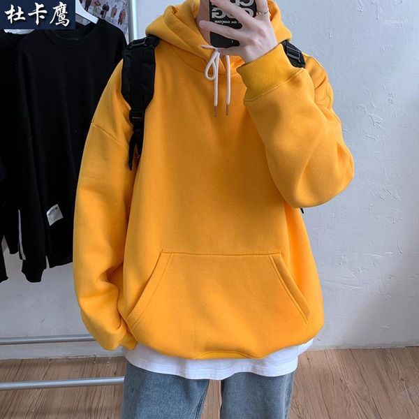 men's hoodies & sweatshirts korean style casual loose fashion winter oversized hip hop harajuku poleron hombre clothing db60wy1, Black
men's hoodies & sweatshirts korean style casual loose fashion winter oversized hip hop harajuku poleron hombre clothing db60wy1, Black