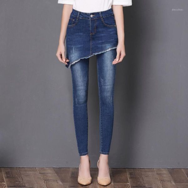 women's jeans spring 2021 original european and american style large size women's small feet pencil pants1, Blue
women's jeans spring 2021 original european and american style large size women's small feet pencil pants1, Blue