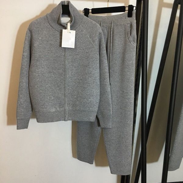 120 xl 2021 spring brand same style two pieces sets crew neck empire zipper black gray long sleeve meiyi, White
120 xl 2021 spring brand same style two pieces sets crew neck empire zipper black gray long sleeve meiyi, White