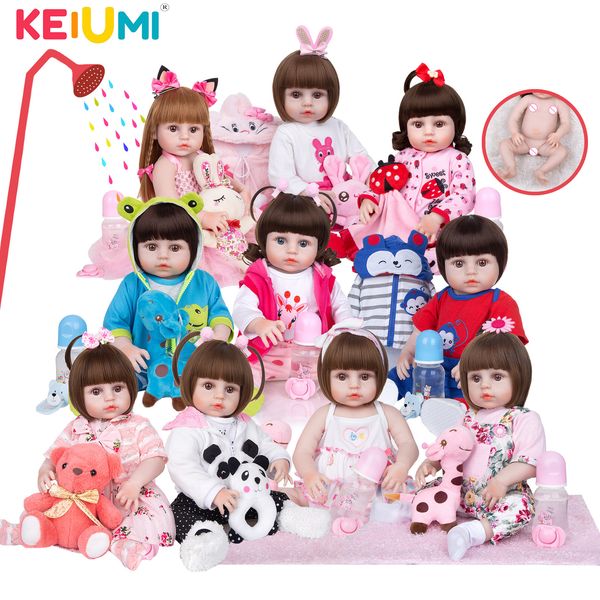 wholesale keiumi full silicone vinyl reborn baby dolls fashion waterproof doll baby toy for kids birthday gifts playmate 1011
wholesale keiumi full silicone vinyl reborn baby dolls fashion waterproof doll baby toy for kids birthday gifts playmate 1011