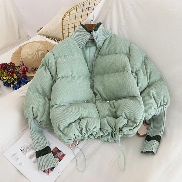 mumuzi mori girl solid color drawstring corduroy cotton parkas female 2019 winter new zipper slim thickened bread warm coats1, Black
mumuzi mori girl solid color drawstring corduroy cotton parkas female 2019 winter new zipper slim thickened bread warm coats1, Black