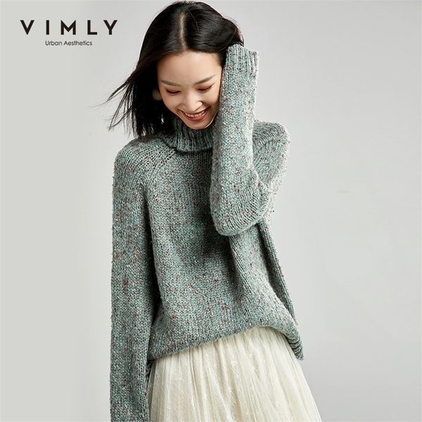 vimly autumn winter women turtleneck sweater fashion multicolor loose thick warm casual female knitted pullovers f5258 201128, White;black
vimly autumn winter women turtleneck sweater fashion multicolor loose thick warm casual female knitted pullovers f5258 201128, White;black