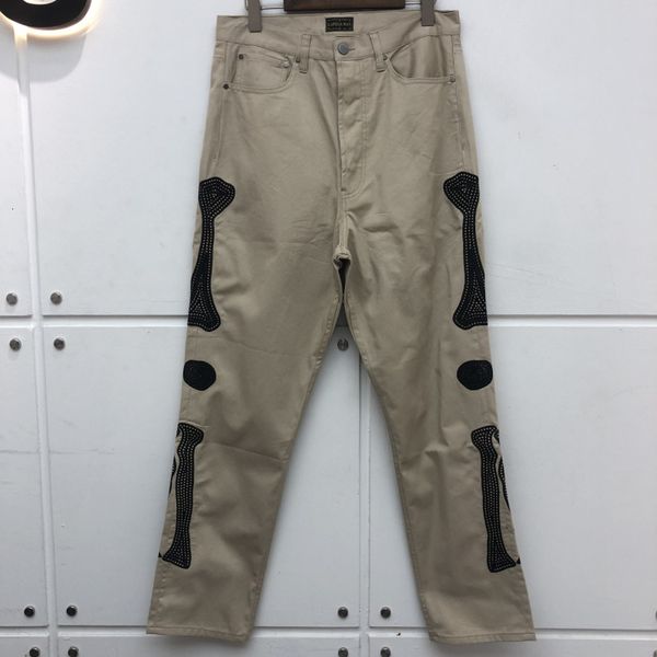 2021 new embroidery bones overalls men women oversize kapital cargo pants trousers joggers sweatpants kmml, Black
2021 new embroidery bones overalls men women oversize kapital cargo pants trousers joggers sweatpants kmml, Black
