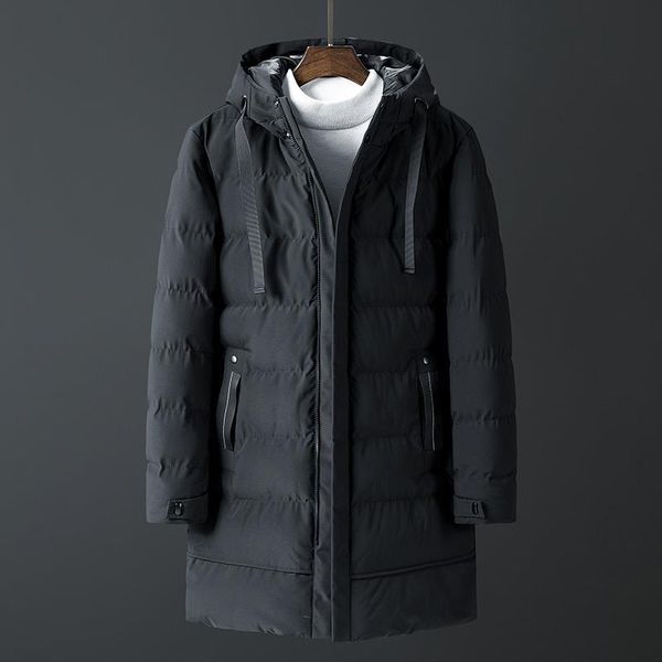 winter jacket coat for men new men's parkas long cotton brand bomber jacket thick parka homme warm -20 degree zipper coat, Black 
winter jacket coat for men new men's parkas long cotton brand bomber jacket thick parka homme warm -20 degree zipper coat, Black