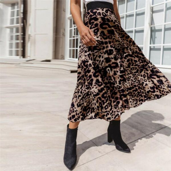 mujeres 2020 new women leopard print pleated skirt ladies elasticated high waist party skirt tobillo vestidos1, Black
mujeres 2020 new women leopard print pleated skirt ladies elasticated high waist party skirt tobillo vestidos1, Black