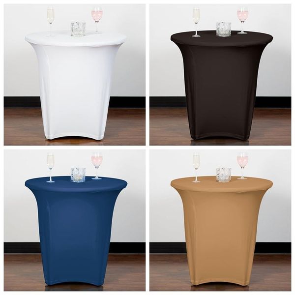 6 colors round spandex table cover stretch table cloth banquet tablecloth overlay for wedding event l decoration1 
6 colors round spandex table cover stretch table cloth banquet tablecloth overlay for wedding event l decoration1