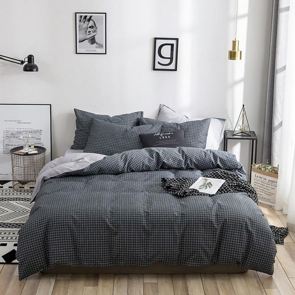 13070 brief japan style 4 pcs pure cotton bed set duvet cover flat fitted bed sheet pillowcases plaid black leaves dandelion
13070 brief japan style 4 pcs pure cotton bed set duvet cover flat fitted bed sheet pillowcases plaid black leaves dandelion
