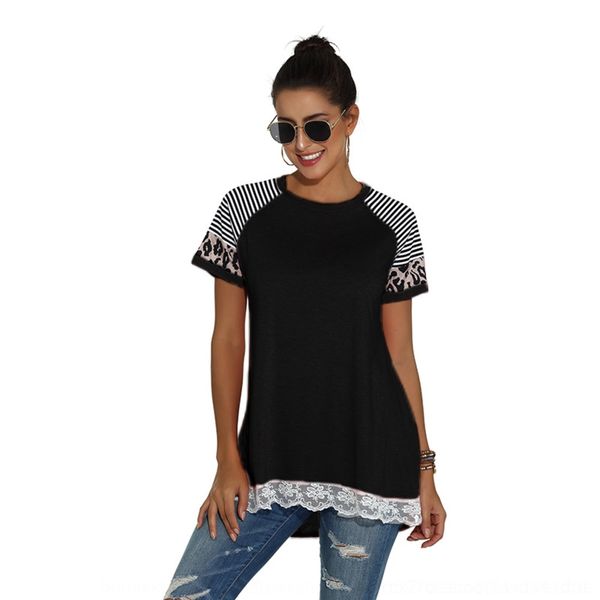 zgolg 2020 short summer new women's sleeve 2020 neck leopard striped round short summer new women's sleeve round neck leopard stri, White
zgolg 2020 short summer new women's sleeve 2020 neck leopard striped round short summer new women's sleeve round neck leopard stri, White
