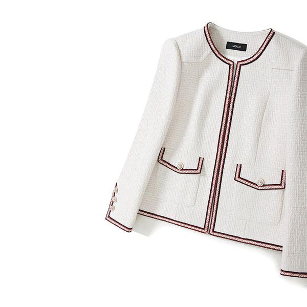 women white patchwork tweed jackets 2020 fashion short coats female autumn winter elegant plaid coat girls chic y589, Black;brown
women white patchwork tweed jackets 2020 fashion short coats female autumn winter elegant plaid coat girls chic y589, Black;brown