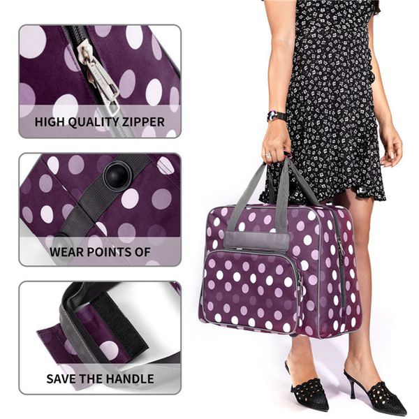 sewing machine carrying case with multiple storage pockets, universal tote bag with handle,travel tote bag for most sewing machines and, Black
sewing machine carrying case with multiple storage pockets, universal tote bag with handle,travel tote bag for most sewing machines and, Black