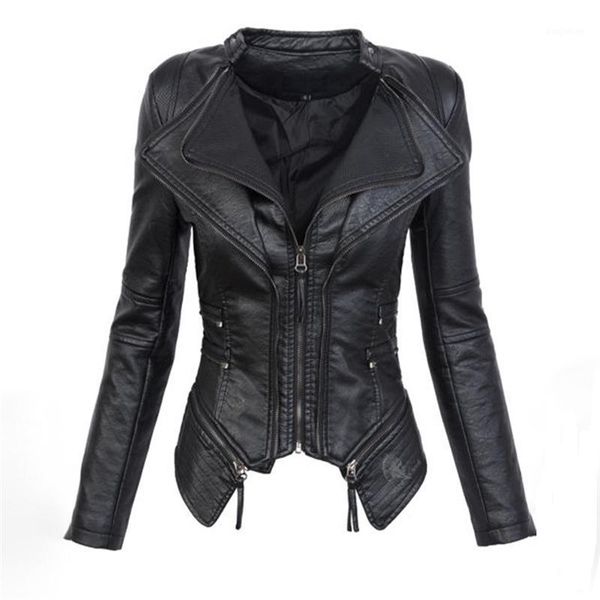 autumn gothic faux leather jacket women casual irregular zipper outerwear windbreak black jacket leather plus size punk coat 3xl1
autumn gothic faux leather jacket women casual irregular zipper outerwear windbreak black jacket leather plus size punk coat 3xl1