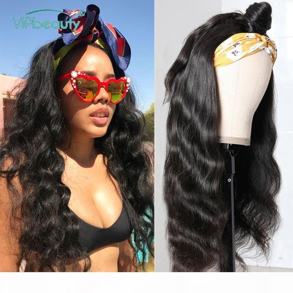 body wave headband wig 10"-24" no glue human hair wigs 150% density remy hair chic scarf headband wig vipbeauty for women, Black;brown
body wave headband wig 10"-24" no glue human hair wigs 150% density remy hair chic scarf headband wig vipbeauty for women, Black;brown