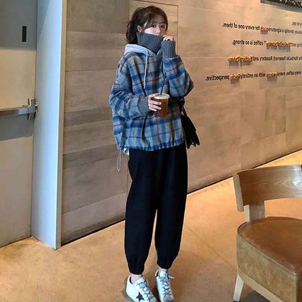 large size autumn and winter 2020 new fat mm thickened sweater foreign style, age reduction, thin fashion two piece suit for women, Black
large size autumn and winter 2020 new fat mm thickened sweater foreign style, age reduction, thin fashion two piece suit for women, Black