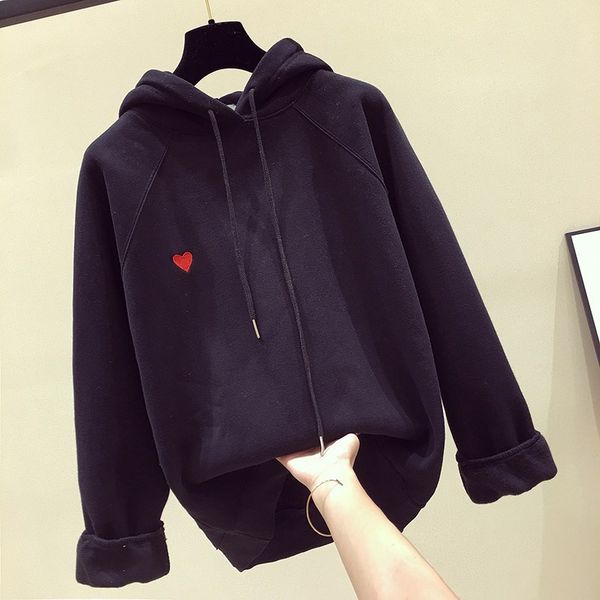 sweatershirt casual solid gray22 women hooded long sleeve blouse lace up drawstring 201007, Black
sweatershirt casual solid gray22 women hooded long sleeve blouse lace up drawstring 201007, Black