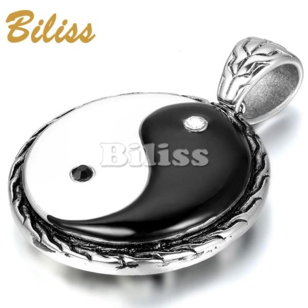 pendant necklaces chinese mystical yin yang necklace stainless steel bagua fashion men jewelry, Silver
pendant necklaces chinese mystical yin yang necklace stainless steel bagua fashion men jewelry, Silver
