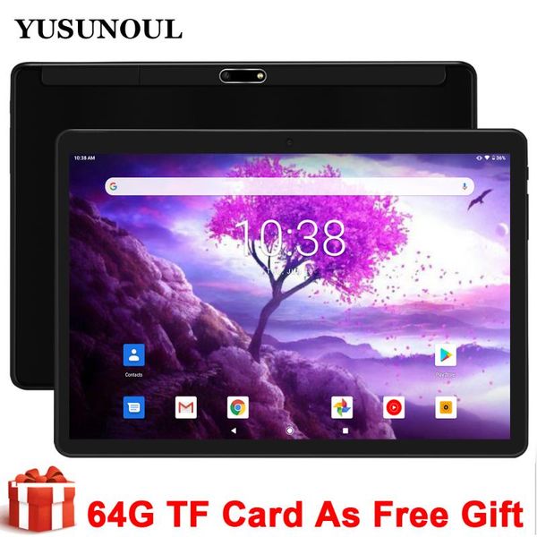 2020 10 inch tablet pc android 9.0 quad core 32gb rom 5.0mp ips 1280*800 gps wifi phone tablets 10.1 + 64gb memory card
2020 10 inch tablet pc android 9.0 quad core 32gb rom 5.0mp ips 1280*800 gps wifi phone tablets 10.1 + 64gb memory card