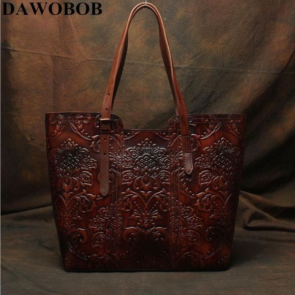 dawobob flower pattern vintage coffee thick genuine leather women handbags lady shoulder bags woman totes #ld113
dawobob flower pattern vintage coffee thick genuine leather women handbags lady shoulder bags woman totes #ld113