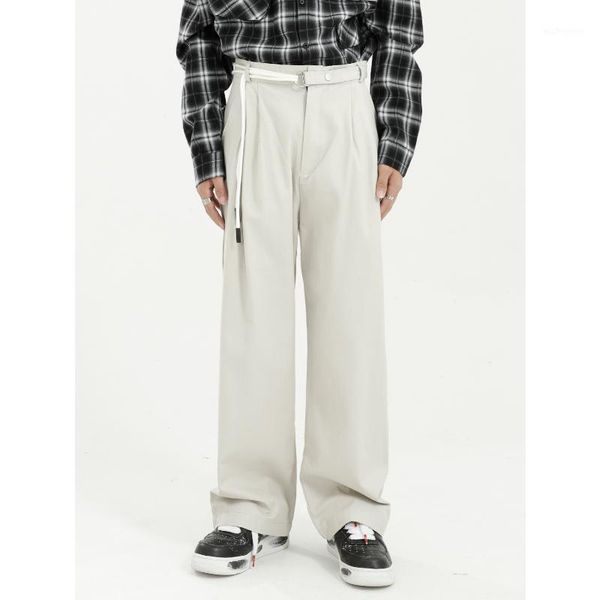 men's pants male belt japan korea streetwear vintage fashion hip hop long trousers men loose casual straight suit pants1, Black
men's pants male belt japan korea streetwear vintage fashion hip hop long trousers men loose casual straight suit pants1, Black