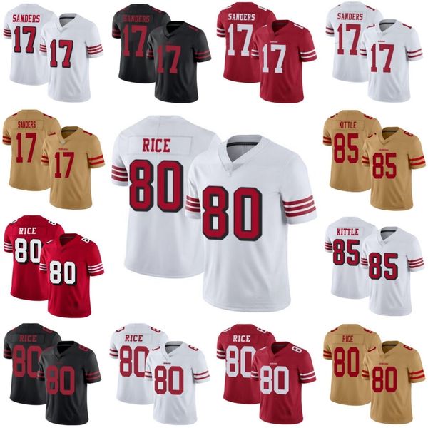 san francisco 49ers men #17 emmanuel sanders 80 jerry rice 85 george kittle men women youth jersey, Black;red
san francisco 49ers men #17 emmanuel sanders 80 jerry rice 85 george kittle men women youth jersey, Black;red
