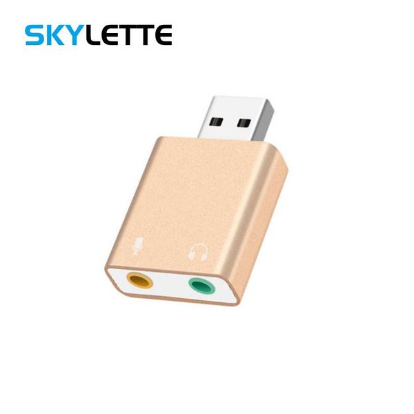 sound cards mini external usb card to 3.5mm headphone mic speaker adapter audio for lapcomputer splitter
sound cards mini external usb card to 3.5mm headphone mic speaker adapter audio for lapcomputer splitter