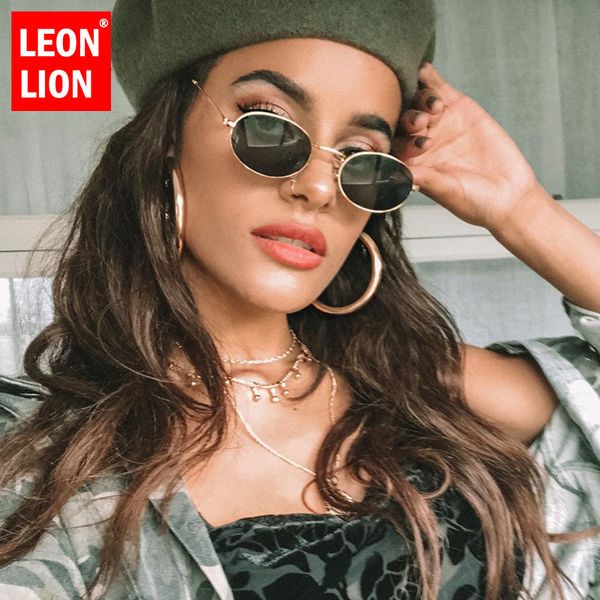 leonlion new arrival 2019 women's retro metal oval sunglasses men brand designer sun glasses vintage female shades, White;black
leonlion new arrival 2019 women's retro metal oval sunglasses men brand designer sun glasses vintage female shades, White;black