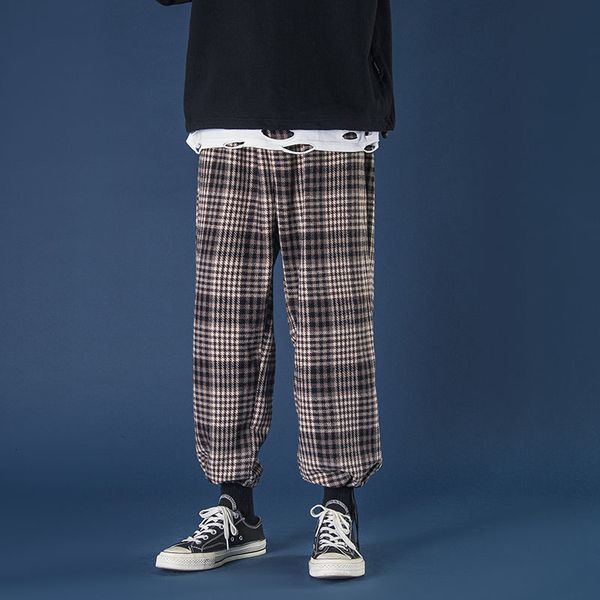 trousers 2021 men's spring and winter new thick plaid can be tied pants fashion young clothes yh8v, Black
trousers 2021 men's spring and winter new thick plaid can be tied pants fashion young clothes yh8v, Black