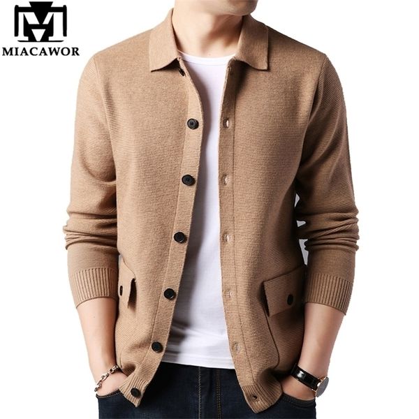 miacawor new sweater men cashmere warm cardigan men fashion wool pull homme autumn male sweater coat y197 201105, White;black
miacawor new sweater men cashmere warm cardigan men fashion wool pull homme autumn male sweater coat y197 201105, White;black