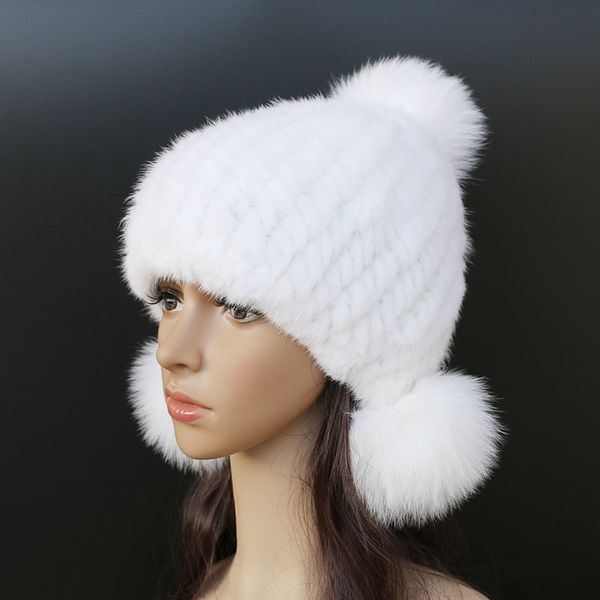 fashion women real mink hat winter warm mink fur knit hats women fox fur ball cap 201012, Blue;gray
fashion women real mink hat winter warm mink fur knit hats women fox fur ball cap 201012, Blue;gray