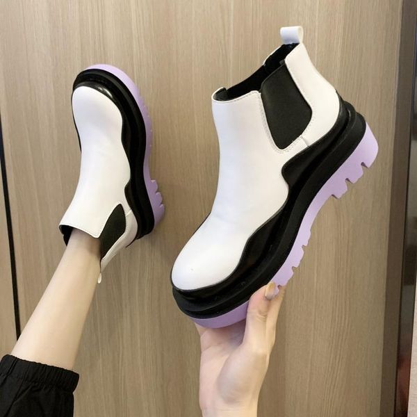 2020 winter selling british women's boots fashion smoke leather boots women comfortable fashion short, Black
2020 winter selling british women's boots fashion smoke leather boots women comfortable fashion short, Black