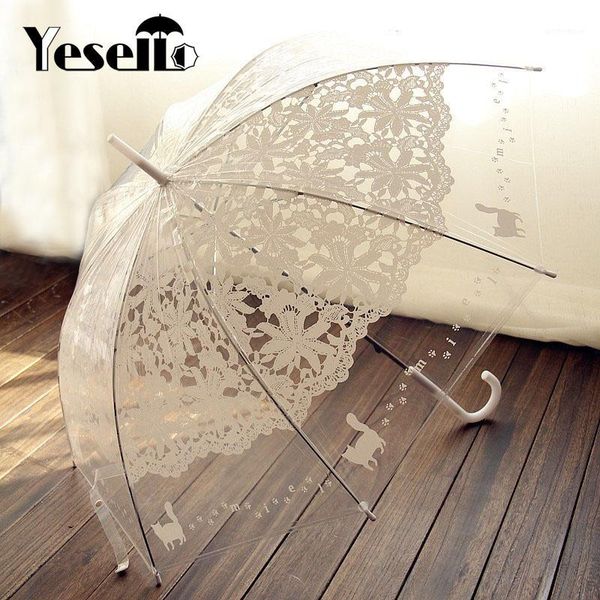 yesello 1pcs romantic imitation lace transparent cute cat large long rain wind umbrella for lolita women travel1
yesello 1pcs romantic imitation lace transparent cute cat large long rain wind umbrella for lolita women travel1