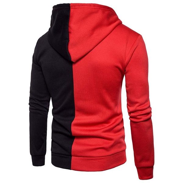 manufacturer's new color-blocking plus size long-sleeved sweater men's korean slim hooded thick men's jacket, Black
manufacturer's new color-blocking plus size long-sleeved sweater men's korean slim hooded thick men's jacket, Black