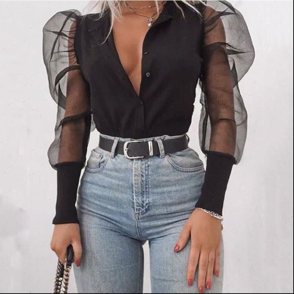womens clothing meihuida womens v neck blouses tulle long puff sleeve shirt solid all matching office lady elegant, White
womens clothing meihuida womens v neck blouses tulle long puff sleeve shirt solid all matching office lady elegant, White