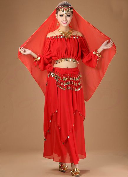 4pcs/set belly dancing costumes oriental egypt belly dance costume bollywood costumes indian dress bellydance stage clothes, Black;red
4pcs/set belly dancing costumes oriental egypt belly dance costume bollywood costumes indian dress bellydance stage clothes, Black;red