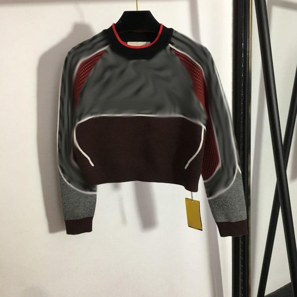 1108 2022 runway autumn brand same style sweater long sleeve crew neck blue fashion clothes womens meiyi, White;black
1108 2022 runway autumn brand same style sweater long sleeve crew neck blue fashion clothes womens meiyi, White;black