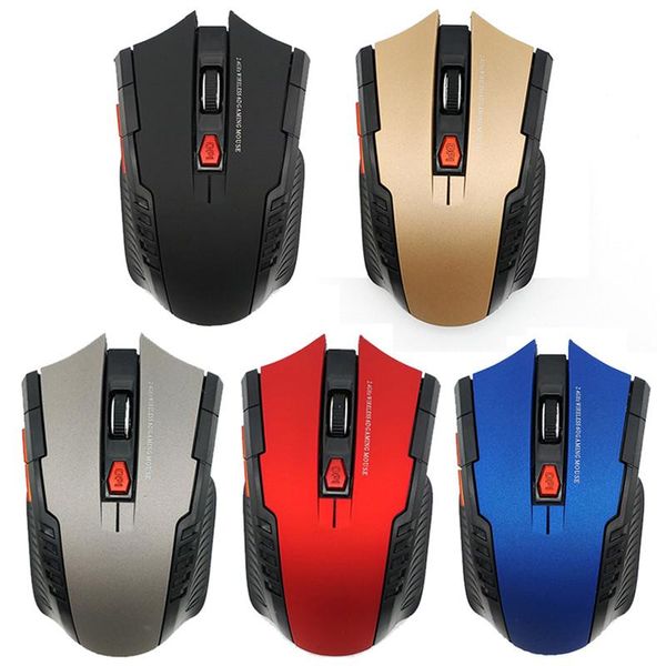 USB Wireless Gaming Mouse 2400DPI 6 Buttons 24Ghz Mini Wireless Optical Gaming Mouse Gift for PC Laptop Z260701
