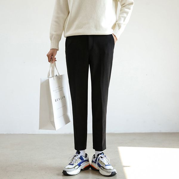 new 2021 men's autumn thin, solid-colored thick woolen trousers youth pants prm6, Black
new 2021 men's autumn thin, solid-colored thick woolen trousers youth pants prm6, Black