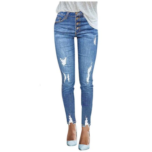 women skinny denim pants ripped destroyed pleated stretch jeans slim fit pencil trousers fashion trousers #t2g, Blue
women skinny denim pants ripped destroyed pleated stretch jeans slim fit pencil trousers fashion trousers #t2g, Blue